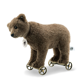 Steiff Bear on Wheels Replica 1904